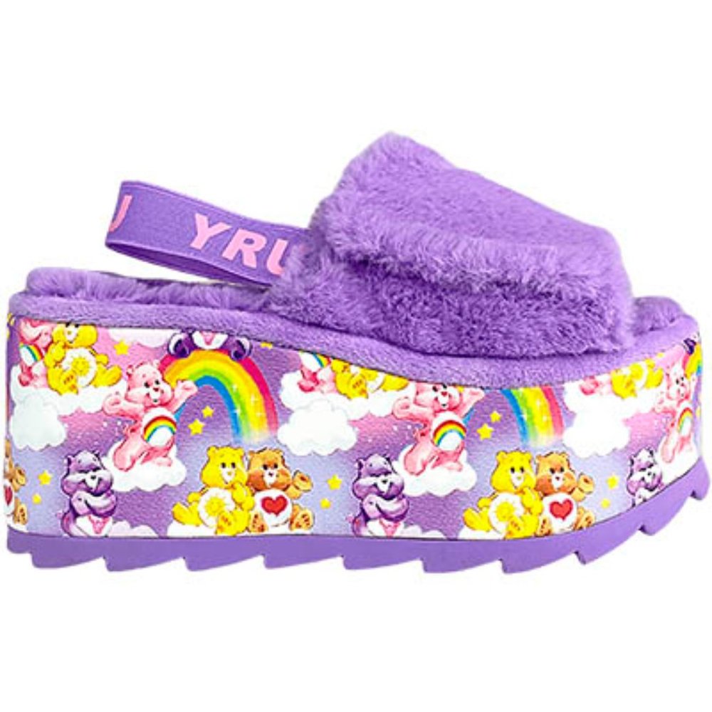 YRU Qozii Care Bear Platform Sandals - Picture 1 of 4
